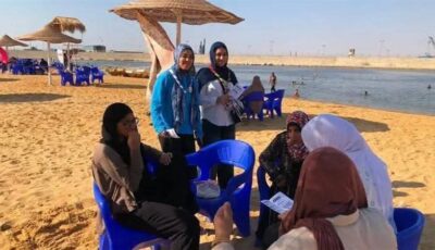 “معًا من أجل شواطئ نظيفة”، سنوسيرت الكشفية تواصل حملتها التوعوية لحماية شواطئ الإسماعيلية (صور)