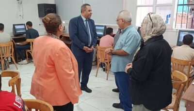 بدء اختبارات الفصول الملحقة لمدرسة المياه بمركز التطوير التكنولوجي بقنا (صور)