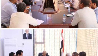 المشهد اليمني – وزير المياه والبيئة يبحث مع كير واليونسكو تعزيز التعاون وتنسيق الجهود