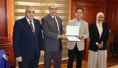 رئيس جامعة بنها يترأس اللجنة العليا لاعتماد المدربين بالمركز القومي للتدريب وإعداد القيادات