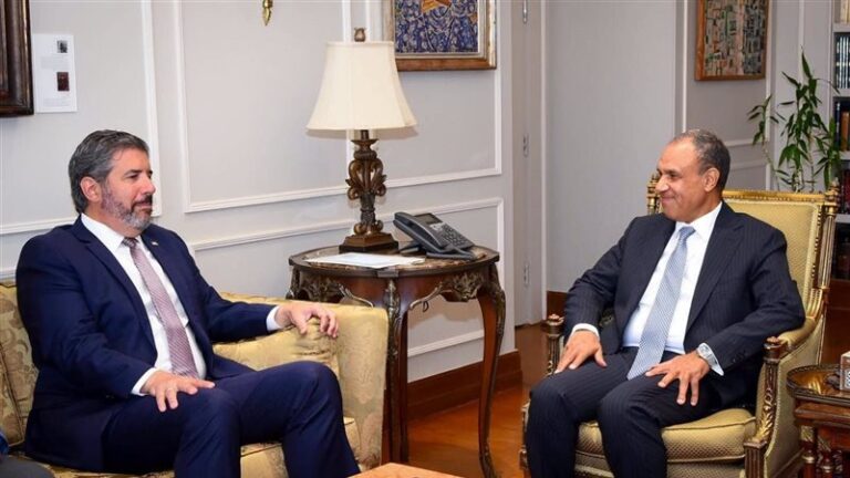 وزير الخارجية يبحث مع مايكل ريجاس سبل تعزيز العلاقات المصرية الأمريكية ومستجدات الأوضاع الإقليمية