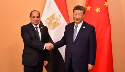 متحدث الرئاسة: رئيس الصين يزور مصر ويلتقي السيسي خلال أيام
