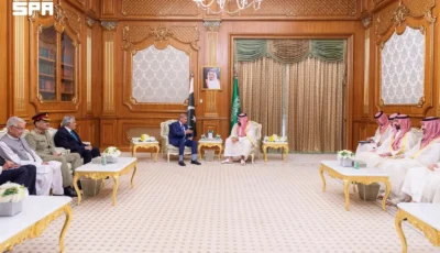 ولي العهد يبحث مع أردوغان وشريف مستجدات الأوضاع في المنطقة
