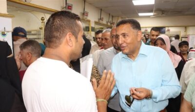 وجه بسرعة إنهاء معاملات المواطنين، محافظ القليوبية يتفقد المراكز التكنولوجية ببنها وطوخ وقها