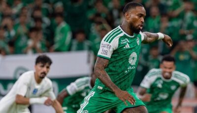 الدوري السعودي، الأهلي يتقدم على أبها بثنائية توني في الشوط الأول