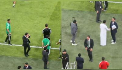 روي بيدرو يغادر الملعب غاضبًا فور نهاية اللقاء .. فيديو