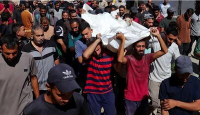 شهيد ومصابون في غارة إسرائيلية غرب مدينة خان يونس بغزة