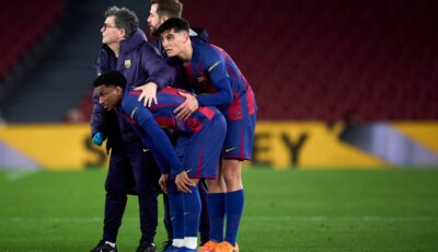 برشلونة يعرض مدافعه على ميلان .. ورئيس الروسونيري يرفض الصفقة