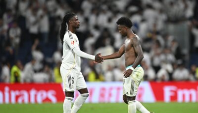 قائد بلا شارة.. فينيسيوس يحمي كامافينجا من مقصلة ريال مدريد