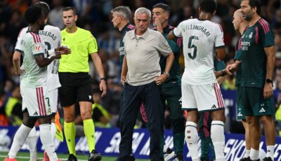 فينيسيوس يشعل ملعب إسبانيول.. استفزاز للجماهير ومشادة تهدد ريال مدريد
