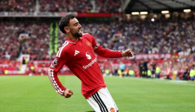 فيديو: هاتريك برونو يقود مانشستر يونايتد لتمزيق إبسويتش
