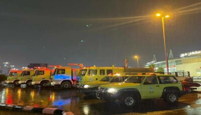 الدفاع المدني: أمطار رعدية على عدة مناطق حتى الثلاثاء..فيديو