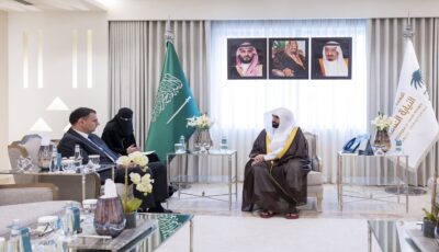 النائب العام يبحث سبل التعاون الثنائي مع جورجيا في الجانب النيابي وسبل تعزيزه