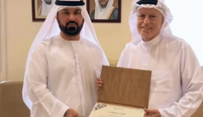 المجلس البلدي لمدينة الشارقة يُكرم الإعلامي والناشط قاسم أحمد المرشدي تقديراً لبصماته التطوعية