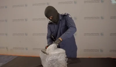 ضبط 4.6 كجم “شبو” مخبأة في ماكينة شاحنة بالربع الخالي
