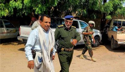 المشهد اليمني – العقيد الدهولي في عين: جاهزية قصوى ويد من حديد ضد من يهدد أمن المديرية