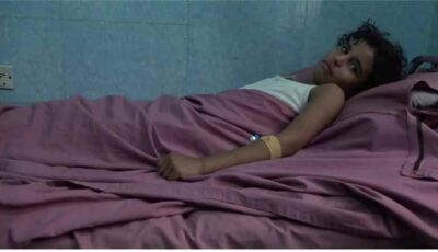 المشهد اليمني – إصابة طفلة وتعرض منزل لأضرار كبيرة جراء قصف حوثي في تعز
