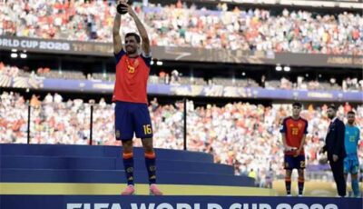المشهد الرياضي – مانشستر سيتي يوافق على انتقال رودري إلى برشلونة مقابل 88.47 مليون دولار