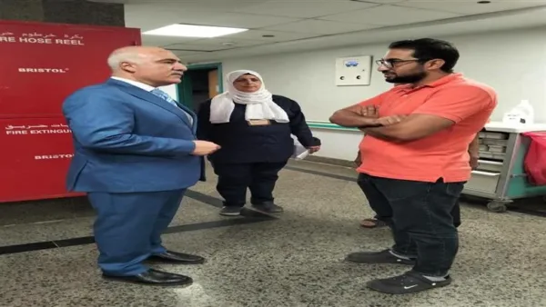 جولة مسائية مفاجئة لوكيل صحة الجيزة بالعمرانية