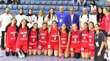 مصر تواجه المغرب اليوم في بطولة الأفروباسكت للناشئات