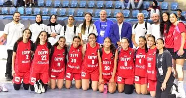 مصر تواجه المغرب اليوم في بطولة الأفروباسكت للناشئات
