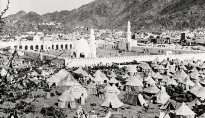 لقطة جوية نادرة للمسجد الحرام والكعبة قبل 110 أعوام