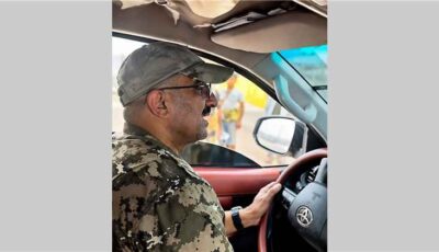 المشهد اليمني – شاهد .. ظهور ميداني للفريق طارق صالح بعد الإشاعات الكاذبة باستشهاده (فيديو)