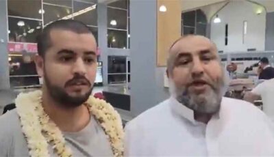 المشهد اليمني – مصور يمني يعود إلى عدن بعد 5 سنوات من السجن في الامارات ووالده يشكر الزبيدي