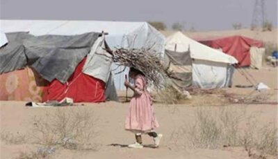 المشهد اليمني – الهجرة الدولية: نزوح 300 شخص في اليمن خلال أسبوع ومأرب تستقبل النصيب الأكبر