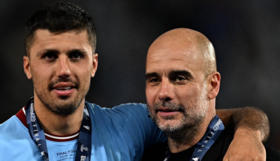 بيب جوارديولا حسم وجهة رودري بين برشلونة وريال مدريد