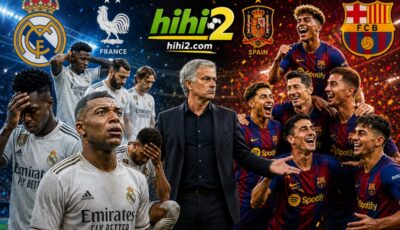 ريال مدريد هو فرنسا .. وبرشلونة اسبانيا ، هل يستطيع مورينيو تجنب سيناريو الديوك ؟