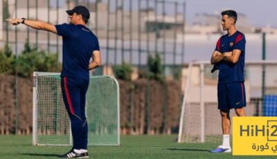 موعد الظهور الأول لـ سيرجيو بوسكيتس مع الجهاز الفني لـ برشلونة أتلتيك