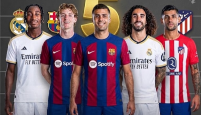 صورة : ريال مدريد وبرشلونة يكتسحان قائمة أغلى الصفقات في اوروبا