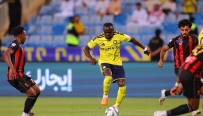 نتيجة مباراة النصر و الرياض في الدوري السعودي