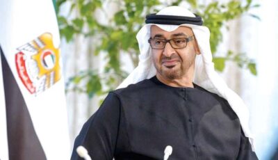 رئيس الدولة والرئيس الروسي يبحثان علاقات التعاون بين البلدين